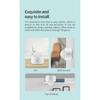 Tuya 2 in 1 Zigbee Mini PIR Motion Detector + Bright Lux Light Passive Infrared Security Burglar Alarm Sensor App Remote Control
