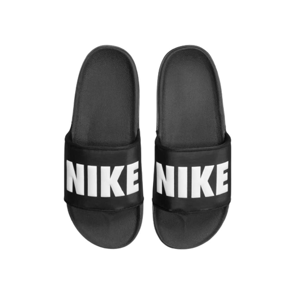 Nike Slides Core Size 9 Off-Court Men's Bq4639-002, Black/White/Black, (27.0 Cm)