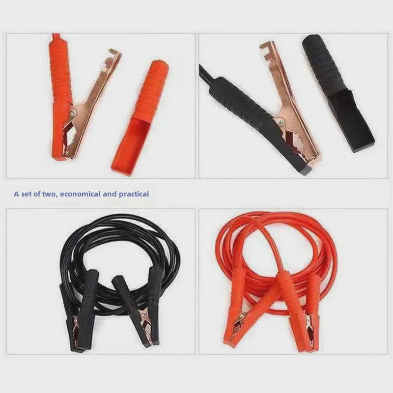 "4m 2000AMP Car Ignition Emergency Start Cable with Copper Clips"