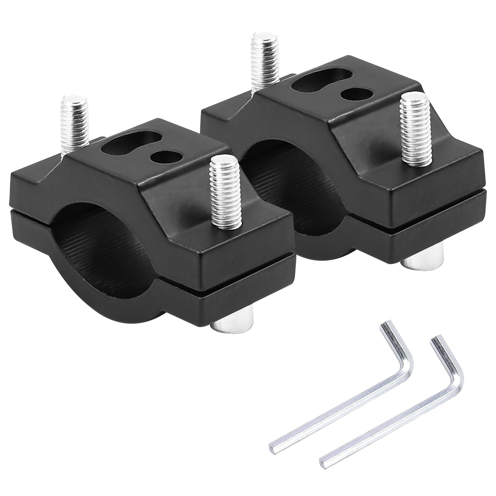 

Biqing Motorcycle Spotlight Mount Bracket 2PCS Universal Headlight Extension Holder Drive Light Mount Bracket 17-26MM