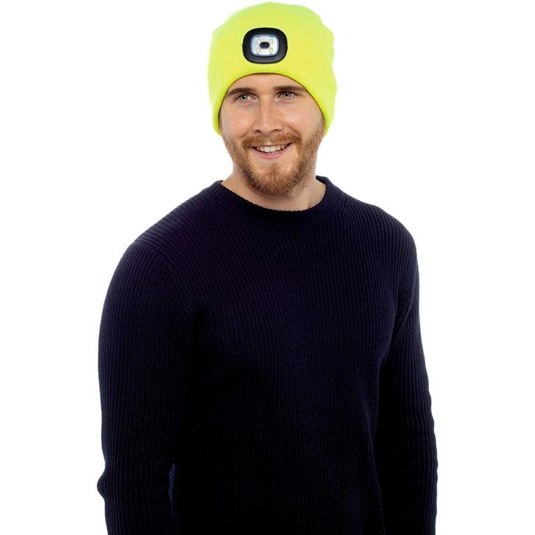 Storm Ridge Mens LED Beanie Hat