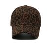 Leopard Print Baseball Cap Unisex Sun Hat Outdoor Sunscreen Cap Letter Embroidered Cap