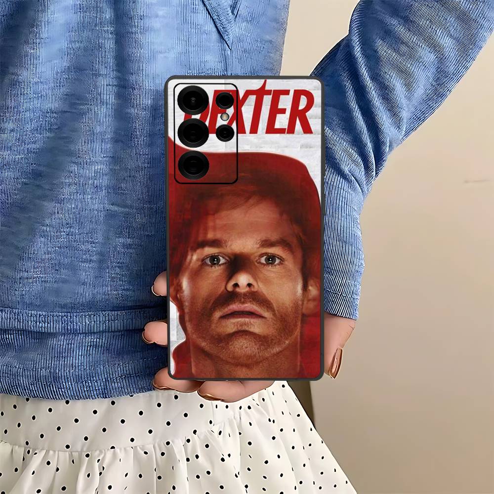 

Crime Movie Dexter Phone Case For Samsung S 24 Fe 25 Ultra Plus 20 Lite 21 30 22 23 24 22 Ultra 5G Fundas Samsung S20 fe