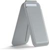 Apple MagSafe magnetic card bag bracket is suitable for Apple iPhone16Pro plain leather swivel card bag with mirror.