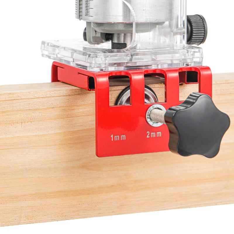 Heavy Duty Door Lock Mortising Jig Kit Wood Door Hinge Installation Locator For Wooden Door Lock Hole Drilling