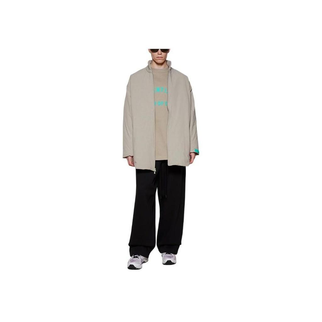 Fear of God Essentials SS24 Nylon Gefüllte Hemdjacke Seal Herren 202SP244495F