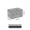 Modern Plastic Tissue Box With Waterresistant Multifunction Design For Living Room Decor