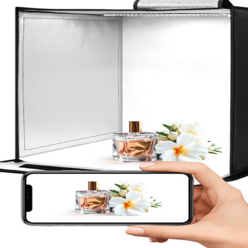 OLOEY 40CM Foldable Photo Studio Light Box