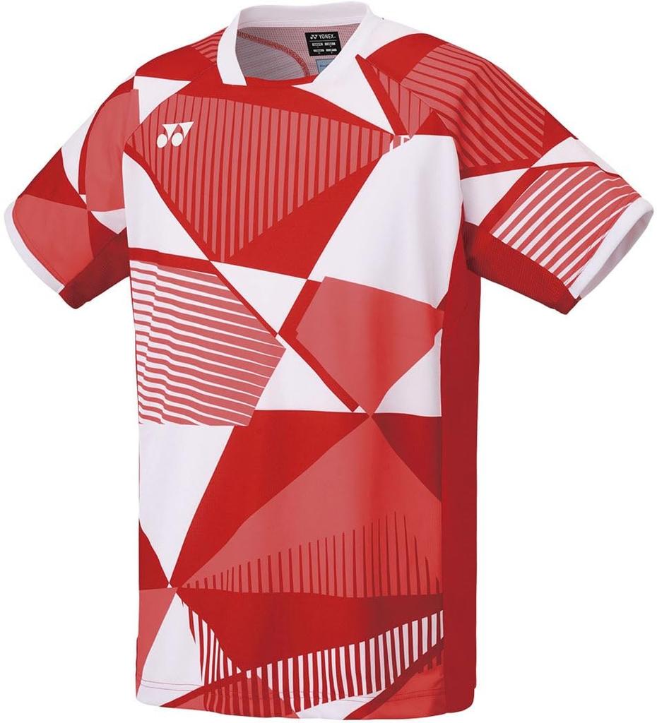 YONEX Game Tango Red Men's Shirt, (587)