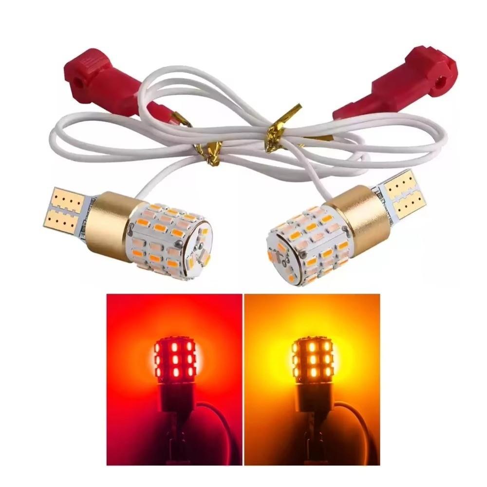 

2PCS High Brightness Bulb Motorcycle Turn Signal LED Bulb Tail Parking Reversing Light Motorcycles красный