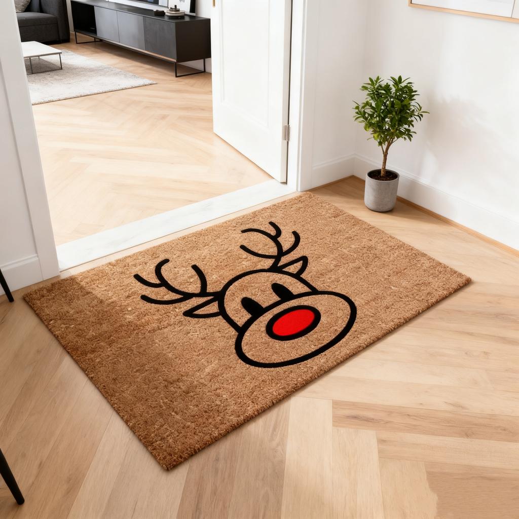 Fall Door Mat,Doormats Natural Coir Mats Non Front Door Rugs For Thanksgiving Decorative Entrance Porch Outdoors