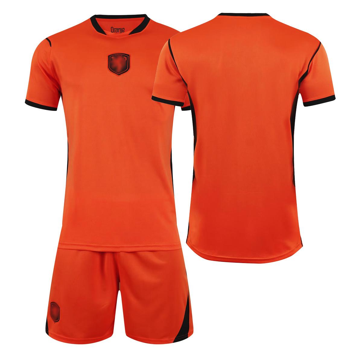 Cross-border 2026 World Cup football jersey set Netherlands home and away jersey 4 Van Dijk adult children wholesale 16