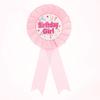 6pcs/lot Birthday Party Girl Boy Satin Cloth Birthday Girl Boy Tinplate Badge