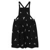 Yousheng Cross Back Cooking Apron Breathable Retro Cotton Embroidered Bib Apron for Home