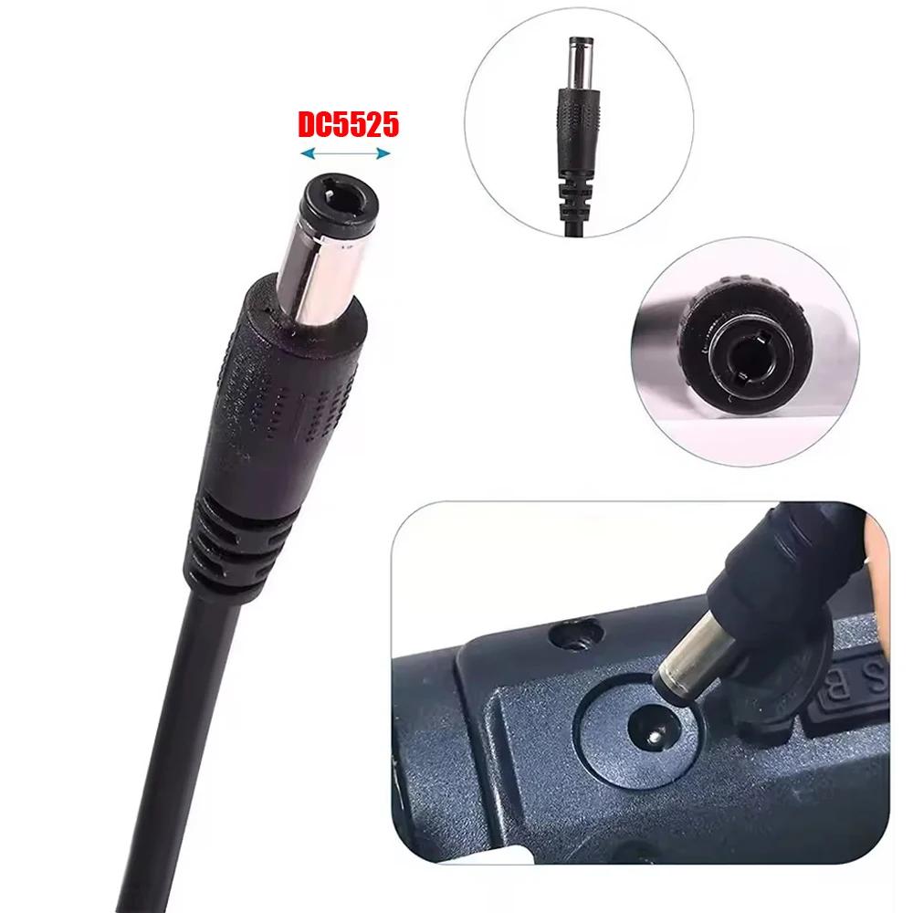 Caricabatterie Li-ion 21V 18V 2A Adattatore Caricabatterie per Utensili Elettrici Caricabatterie Batteria al Litio Adattatore Alimentatore DC 5.5*2.5MM