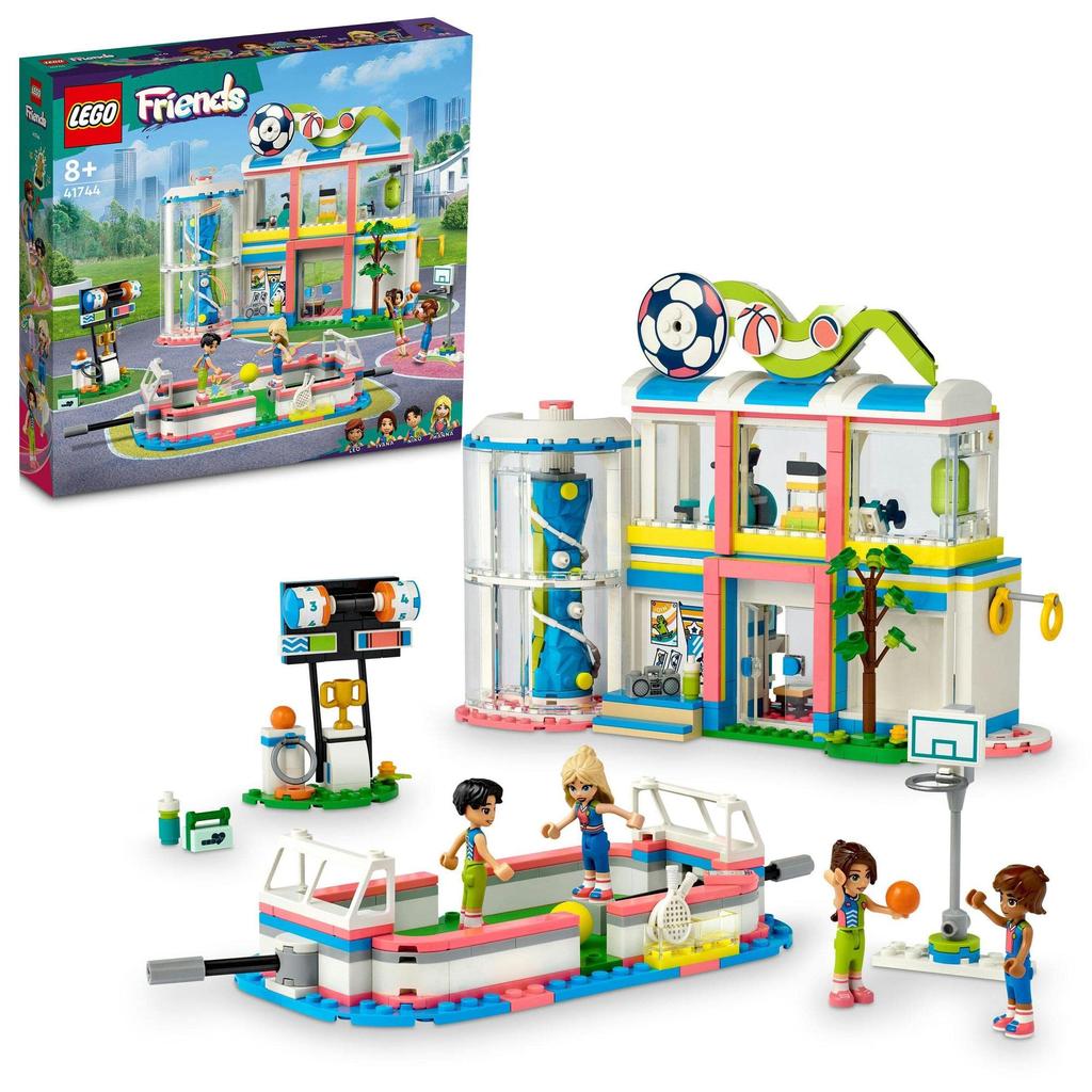 LEGO Friends Sports Center 41744, a Toy Block Gift for Girls Ages 8 and Up, Perfect for Building a City.