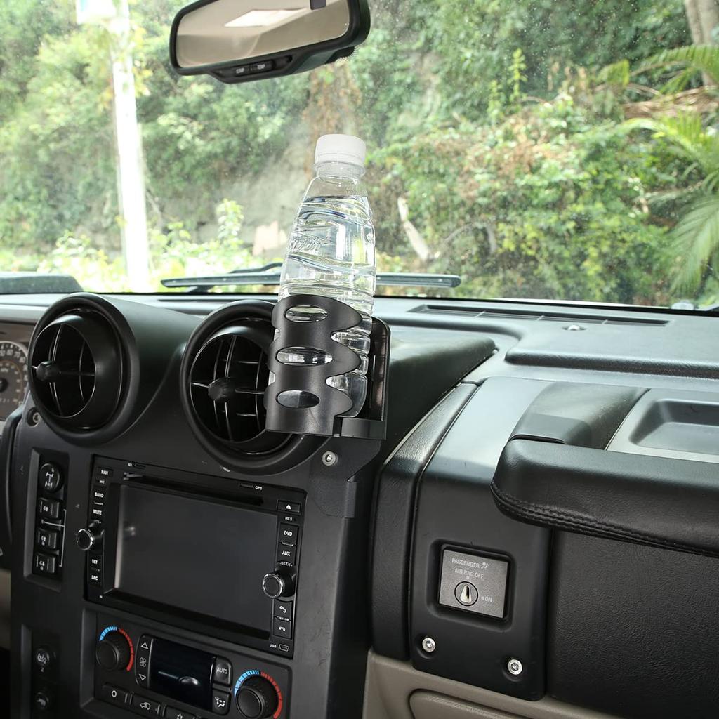 Car Drink Cup Bottle Holder for Hummer H2 Car Drink Holder for Water and Air Conditioner Car Accessories Holder, Holder, (2003-2007), Multi-Functional