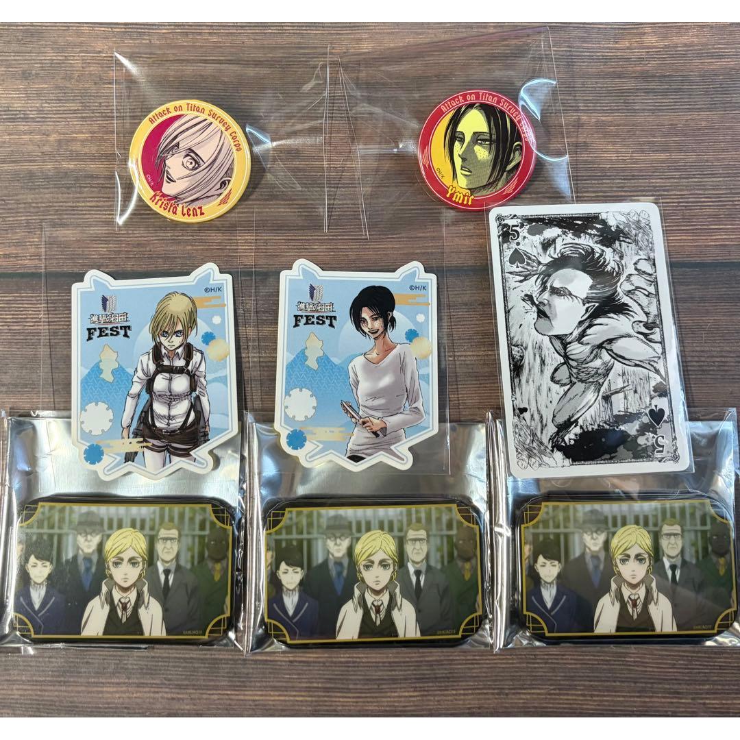 Used Attack on Titan Historia Ymir bulk sale