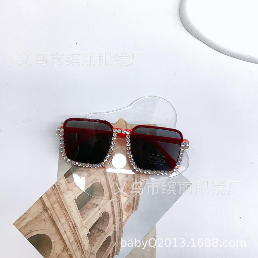 Square Children'S Sunglasses Baby Glasses Trendy Small Square Retro Street Sunglasses