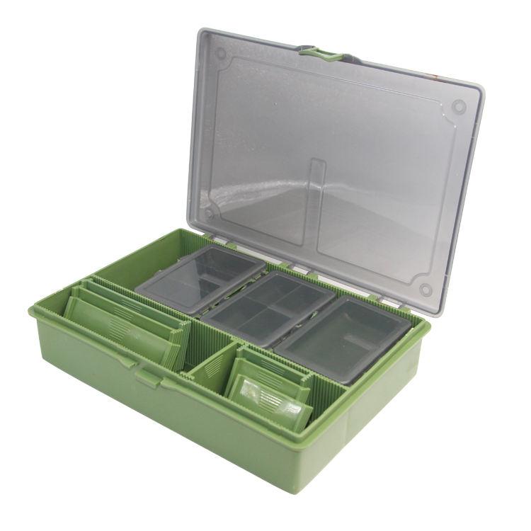 Selco High Quality Multi-Function Fishing Tackle Box for Lake Stream Ocean Boat Fishing Carp Fishing Tackle Box