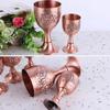 Europeisk Stil Vintage Snidad Vinglas Mini Kalk Pokal Wicca Altare Retro Spådomsprop Buddha Altare Handgjorda Hantverk