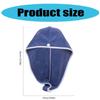 High Absorbent Hair Drying Towel Caps Microfiber Soft And Fast Drying Hat Hair Towel For Various Hair Types Hair Dryer