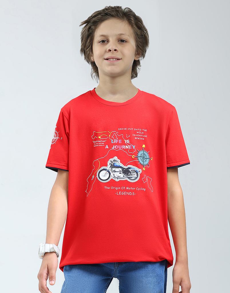 Monte Carlo Boys Printed T-Shirt