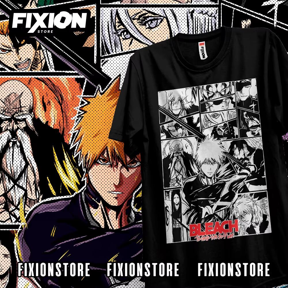 Summer Sale Bleach IS BACK 4 Ver 2 Colores BlancoAnime T Shirt Manga Gift for Anime Lover All Size Cotton Mens Tshirt