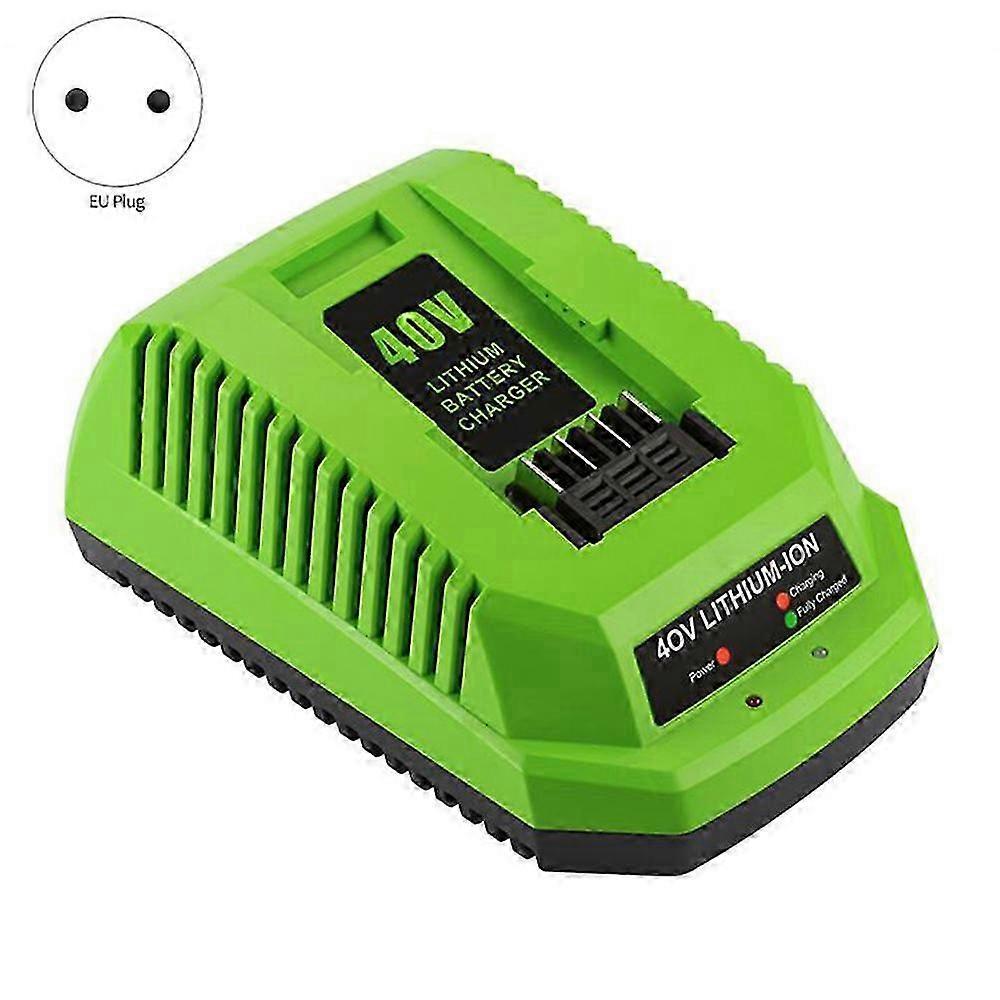 40v Lithium Battery Charger For Greenworks 29482 G-max 40v - Battery 29472 29482 29652 G40825 Eu Pl