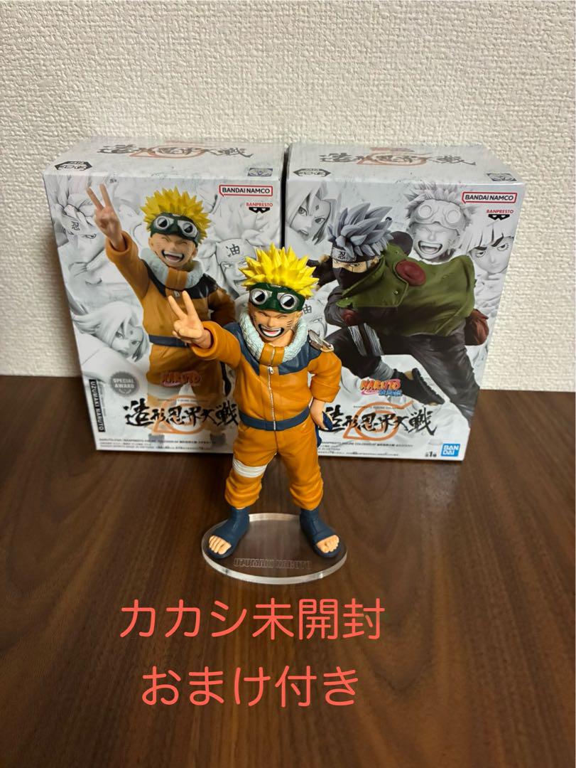 

[USED] NARUTO Sculpting Ninja World War Naruto Kakashi Figure
