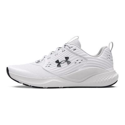 Charged Commit 4 White Distant Grey Women Sneakers Black 3026728-100