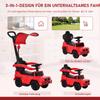 3 in 1 Macchina da Corsa Spingibile per Bambini Piccoli Scivolo a Piedi G350 Deambulatore Licenziato Spinta con Clacson Volante NESSUNA ALIMENTAZIONE