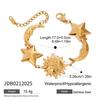 Stainless Steel Bangle Bracelet for Women 18K Gold Color Plated Bracelet Women's Jewelry 18K PVD Plated Bracelets and Bangles