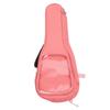 Guitar Bag 23in Ukulele Storage Bag Carrying Bag Oxford Cloth Instrument Backpack with Transparent