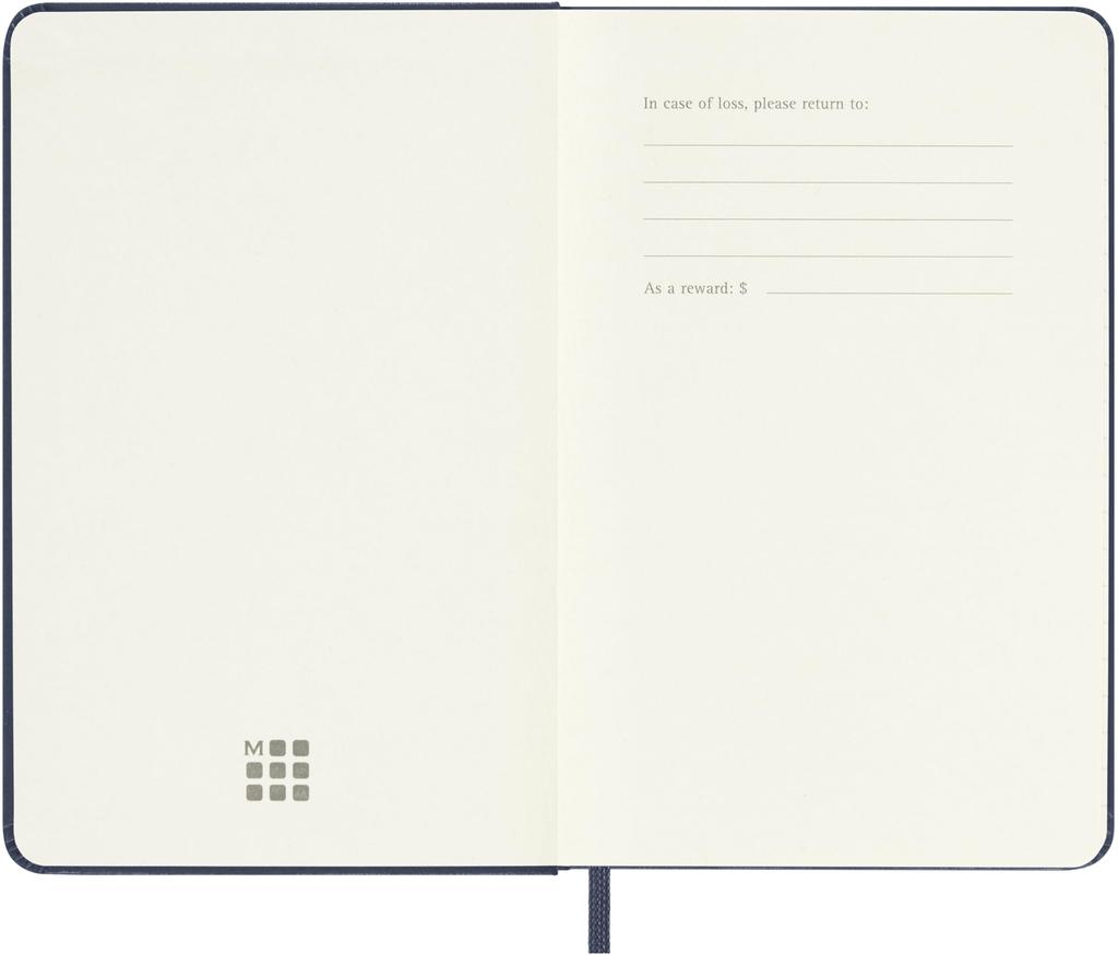 Moleskine 2026 January Weekly Pocket Size x Sapphire DHB2012WN2Y26 Planner, Start, 12-Month Diary, (9cm 14cm), Hardcover, Blue,