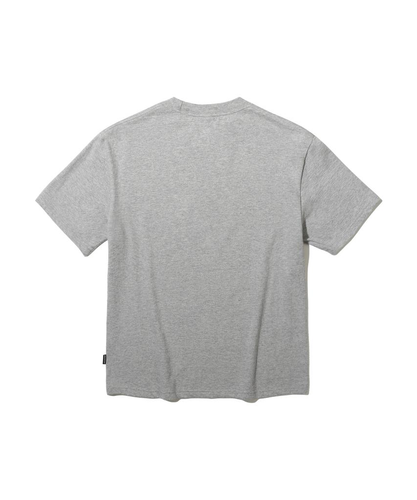 URBANSTOFF Crack Artwork Baby Tee (Melange)