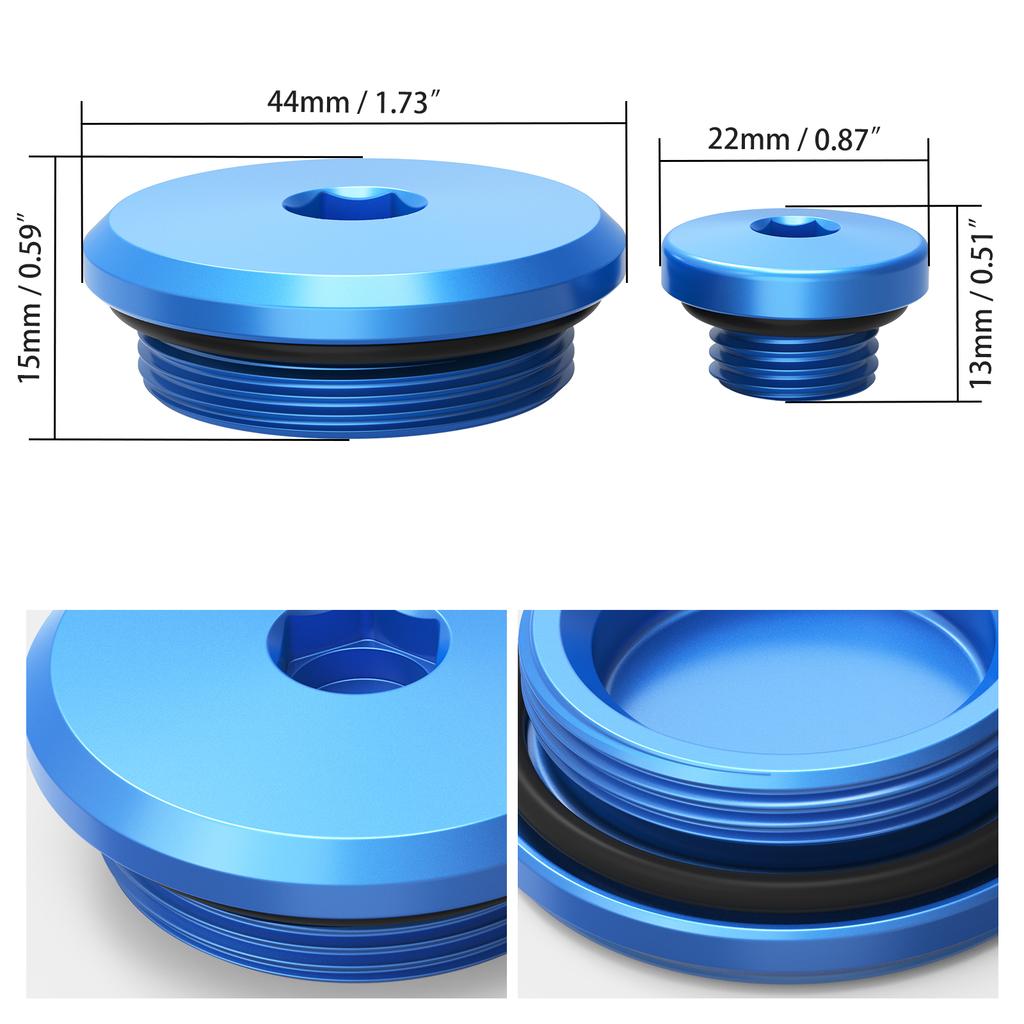 For Yamaha YZ250F YZ450F 2014-2021 WR250F WR450F YZ250FX YZ450FX 2016-2021 Engine Timing Cover Cap Plug Scews YZF WRF 250 450