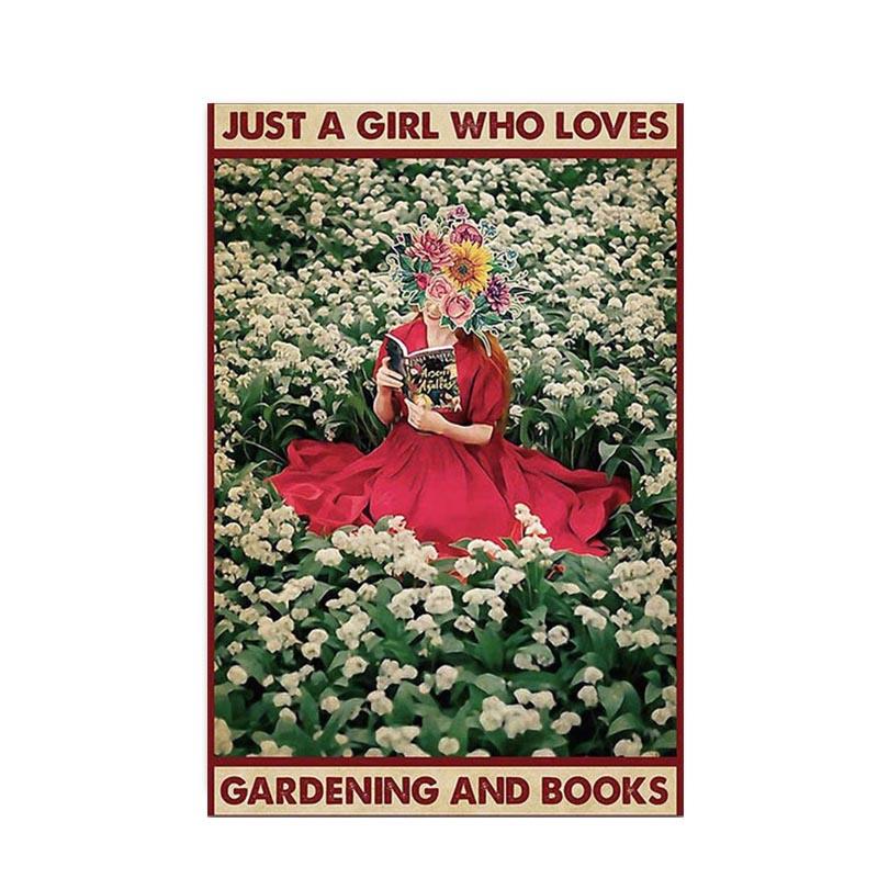 Vintage umění Květinová malba Obraz na plátně Módní slogan Kadeřnictví Plakáty a obrazy Nástěnné obrazy do obývacího pokoje Domácí dekorace