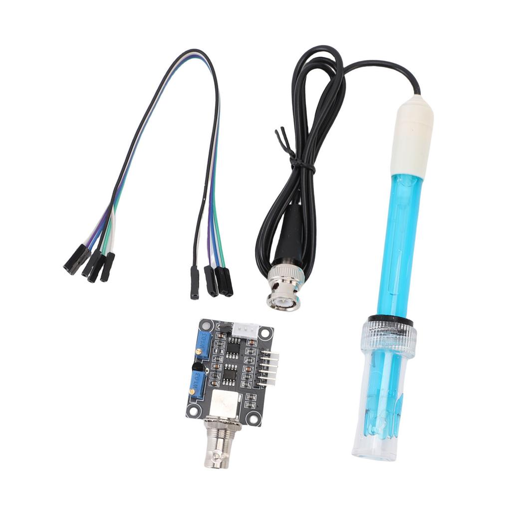 PH Module Probe Kit Fast Response 0 100 Celsius 0 14 PH Detect Sensor Module and Electrode Probe