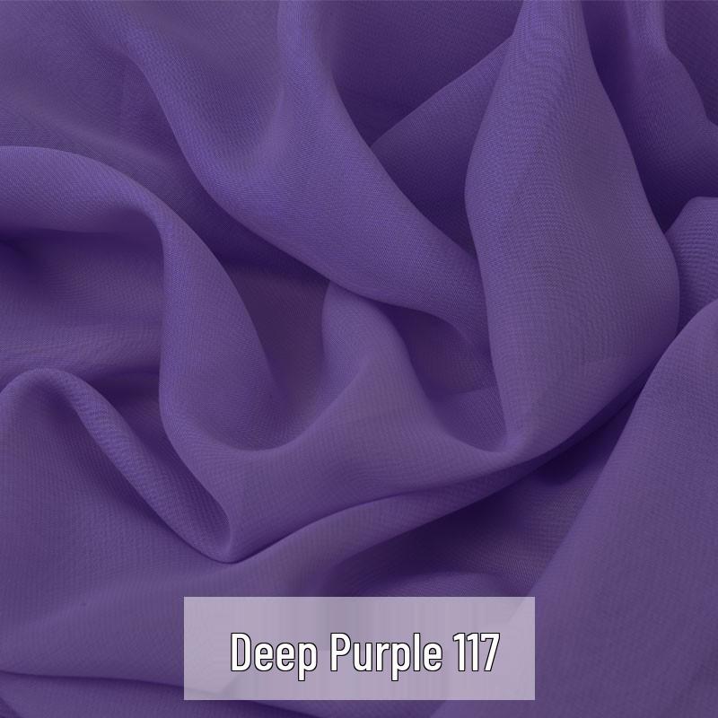 Solid Color Georgette Chiffon Dance Dress Lining Fabric