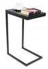 Black Black Profile Side Table