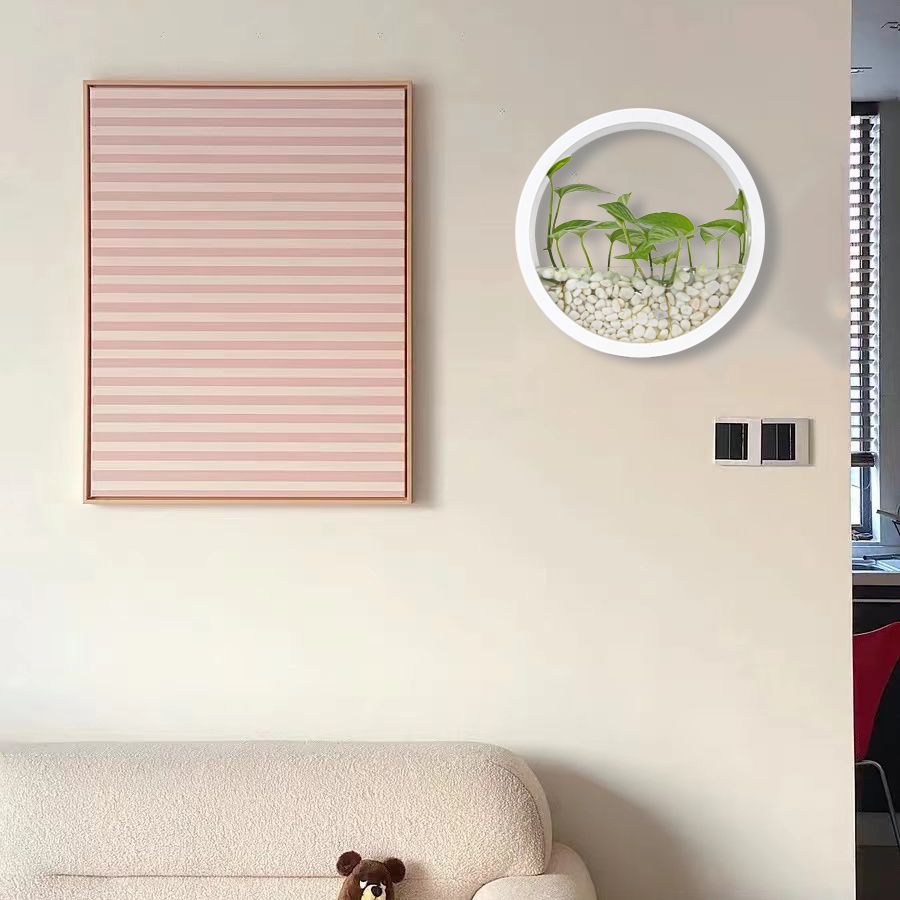 Round Hanging Wall Vase Planters for Succulents Flower Pot Wall Planters for Plants,Succulent Plant,Small Cactus,Home Wall Decor