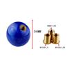 HANSWD Pearl Gear Knob Ball Shape AT MT Pearl Shift Knob for Car Domestic