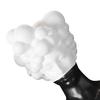 Elegant Hotel Exhibition Ornaments Modern Abstract Bust Statue, Man Portrait Sculpture, Minimalist Black And High End Aesthetic Decor White