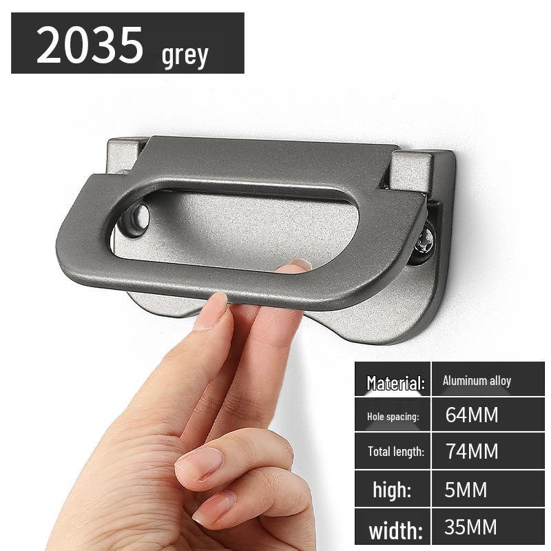 Moderner europäischer Stil, unsichtbarer Schrankgriff ohne Bohren