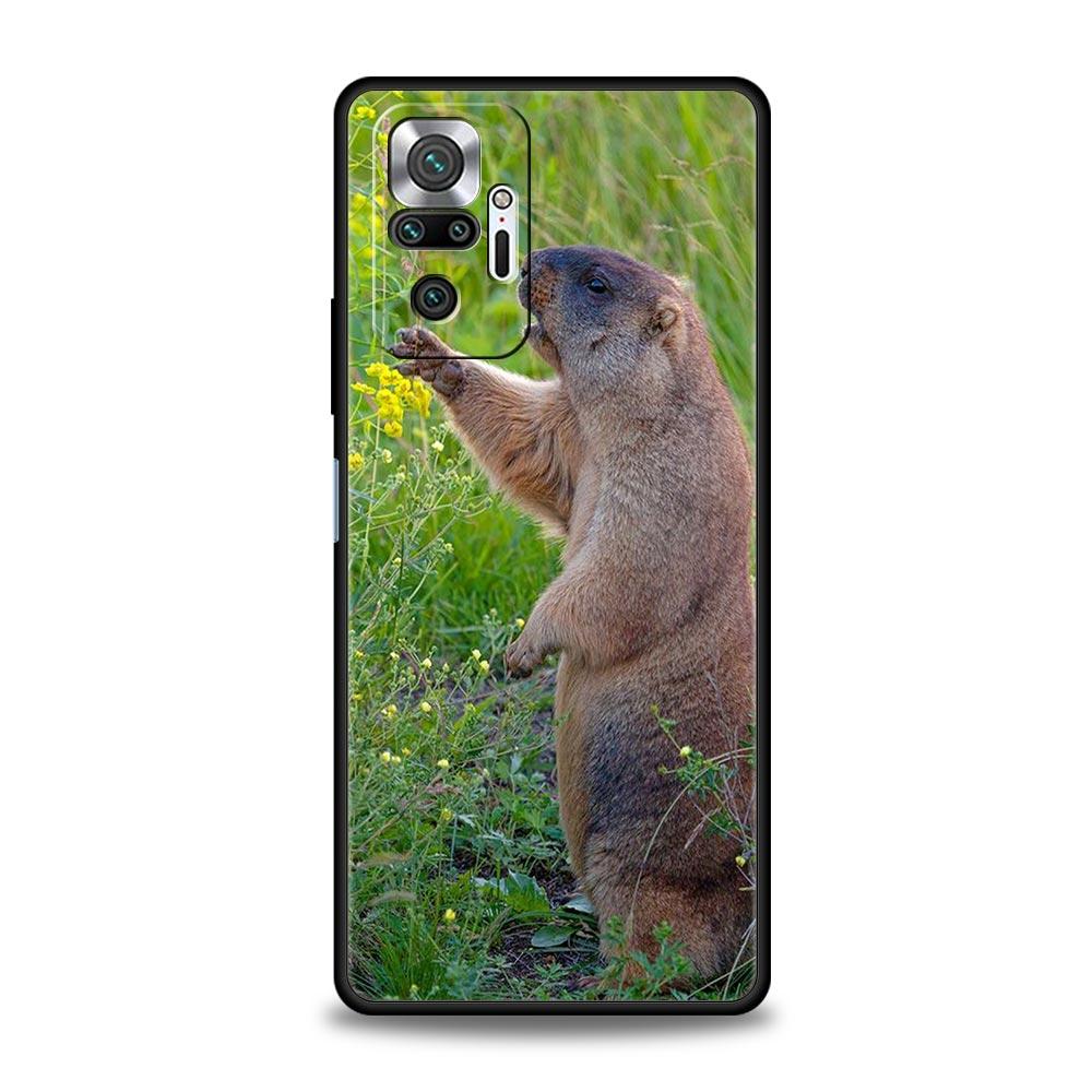 

marmot Phone Case For Xiaomi Redmi Note 15 14 13 12 4G 9 10 11 Pro Plus 5G 14C 13C 12C 10C Soft TPU Cover Redmi Note 14Pro 4G