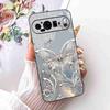 For Google Pixel 9 5G G2YBB Case Butterfly Painting Silicone TPU Black Cover For Google Pixel9 5G GUR25 G1B60 Bumper Shell