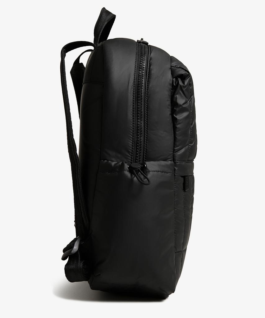 Hunter [Unisex] Intrepid Puffer Large Backpack - Black/Red Box Logo