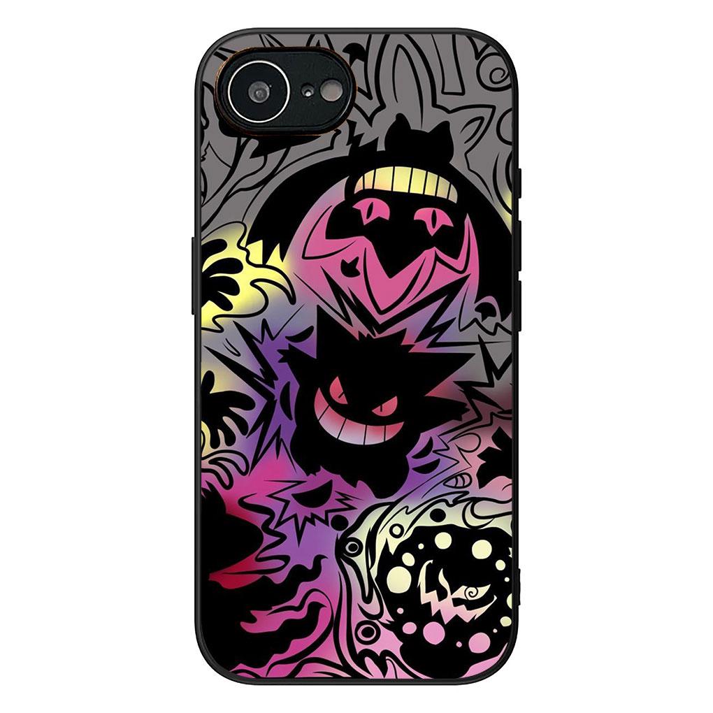 Soft Phone Cover for Xiaomi Redmi 15 9A 9C NFC 7A 9T Note 9 8 7 8T 15c A5 Case P-Pokemons GO P-Pikachus Gengar Casing