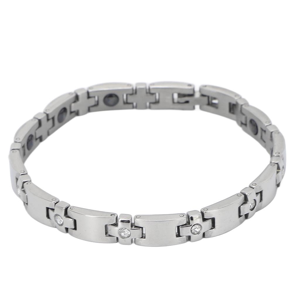 Modisches Magnettherapie-Armband zur Gewichtsabnahme aus Titan mit hoher Festigkeit